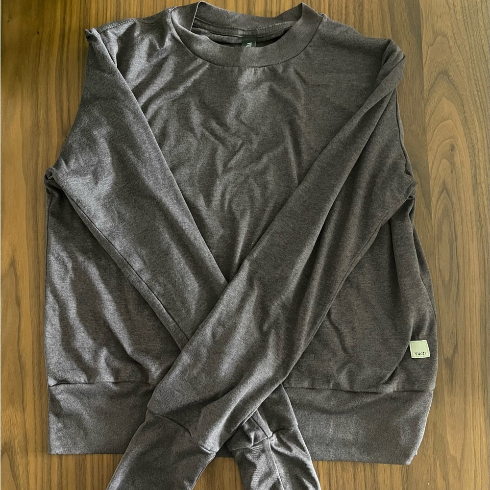 Purple Vuori Crewneck Sweatshirt